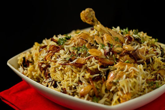 Hyderabadi Chicken Biryani (500 gm)